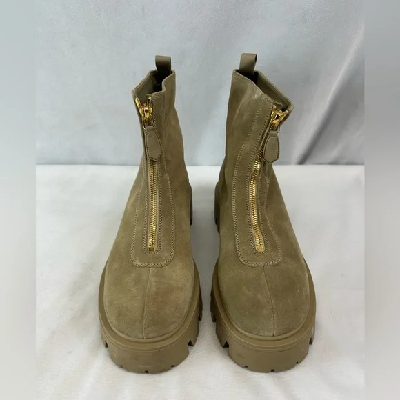 Prada
Suede Booties with Zip - Picture 4 of 9